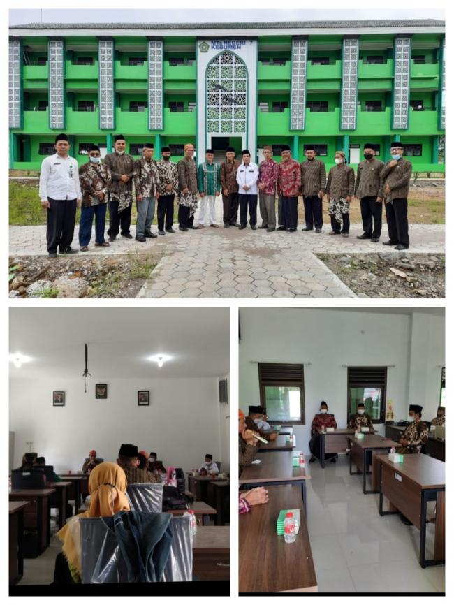 Tempati Gedung Baru, MTsN 7 Kebumen Gelar Mujahadan dan Doa Bersama